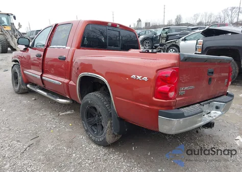 2008 Dodge Dakota Laramie z USA, uszkodzony, nr VIN 1D7HW58N88S613097